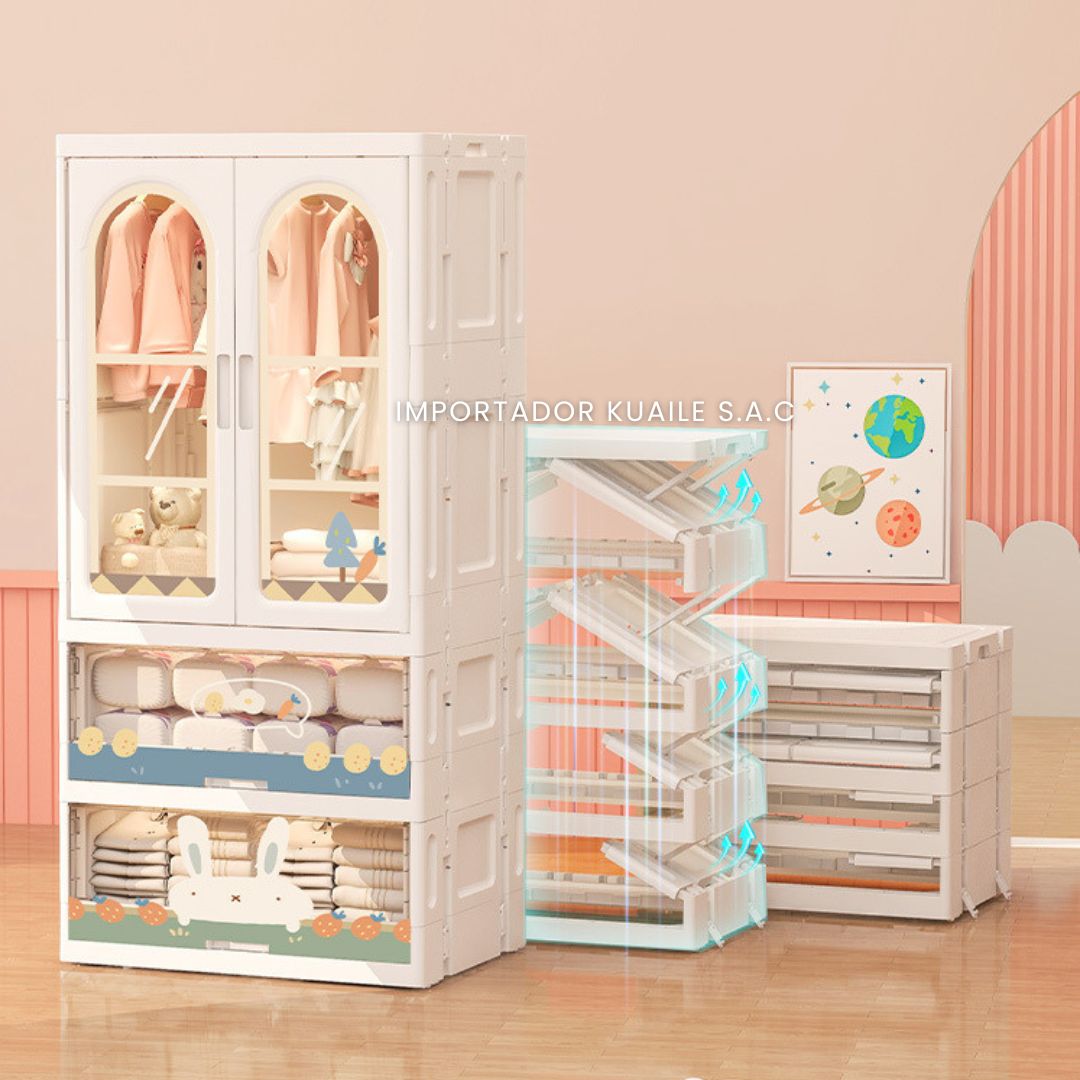 Armario Baby Soñador organiza prendas accesorios niños modelo europeo