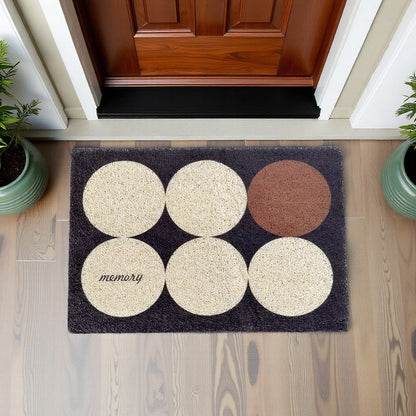Alfombra de entrada de PVC Luxe Antideslizante 40x60cm PVC | Bienvenida para Casa, Oficina o Negocio