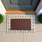 Alfombra de entrada de PVC Luxe Antideslizante 40x60cm PVC | Bienvenida para Casa, Oficina o Negocio