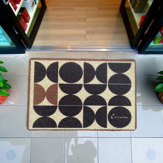 Alfombra de entrada de PVC Luxe Antideslizante 40x60cm PVC | Bienvenida para Casa, Oficina o Negocio