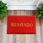 Alfombra de Entrada Antideslizante 60x80cm PVC – Fácil de Limpiar y Súper Resistente | Bienvenida para Casa, Oficina o Negocio