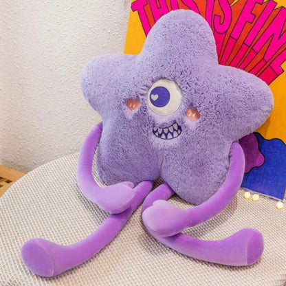 Almohada de Peluche de Estrella de Dibujos Adorable suave - Perfecta para Dormitorio regalos