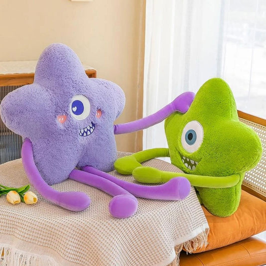 Almohada de Peluche de Estrella de Dibujos Adorable suave - Perfecta para Dormitorio regalos